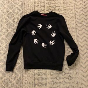 McQ men’s black sweatshirt S